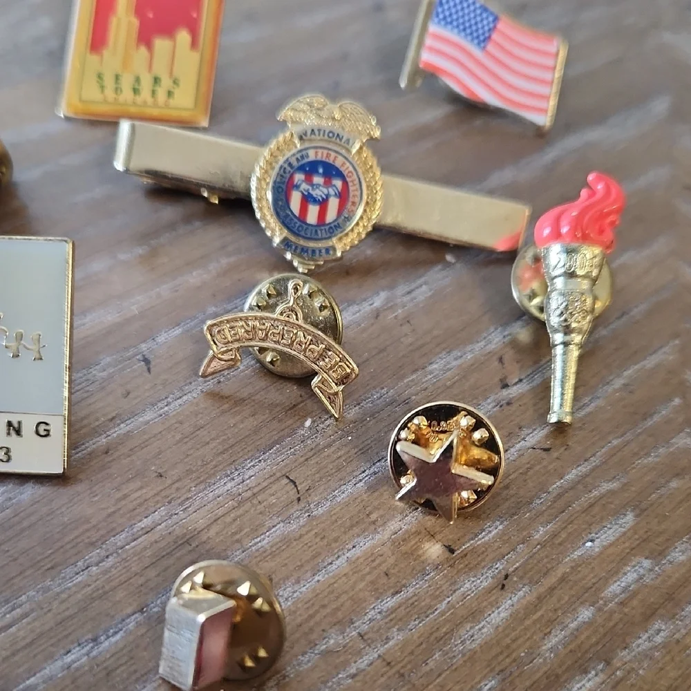 Collection of Patriotic Pins